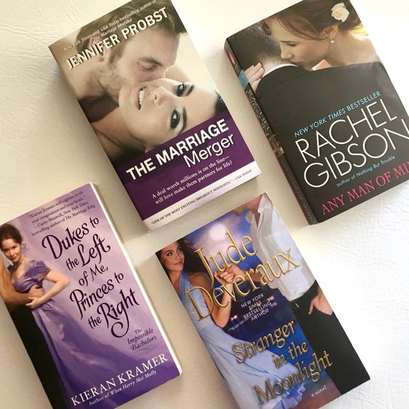 Romance Book Bundle - Set of 4 - Picture 1 of 10